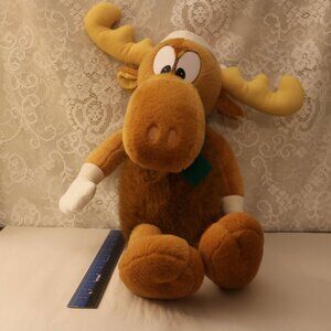 Bullwinkle moose 24 inches long 1996 excellent condition